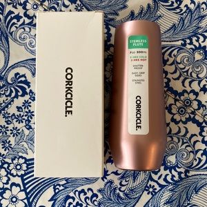 NWT Corkcicle 7 oz Stemless Flute